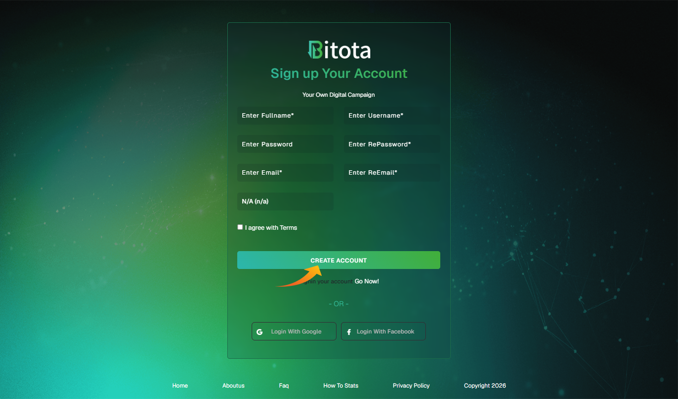 signup